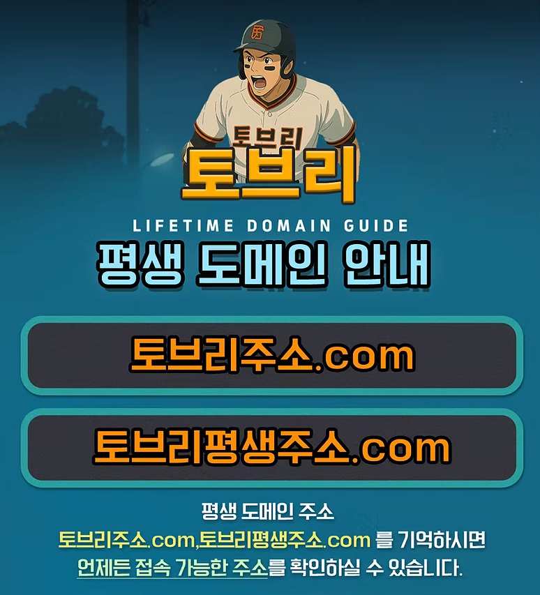 안전한놀이터 평생 도메인 주소